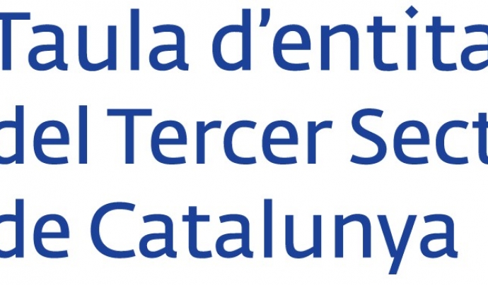 Logo de la Taula del Tercer Sector Font:  Taula del Tercer Sector Social de Catalunya
