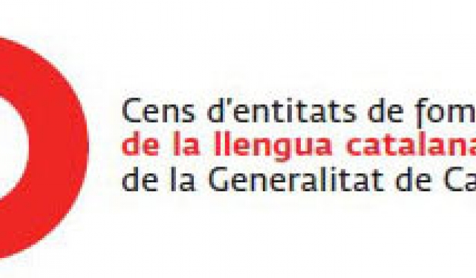 Cens d’entitats de foment de la llengua catalana Font: 