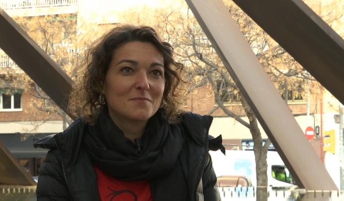 Maria Campuzano, portaveu de l'Aliança contra la Pobresa Energètica. Font: LaviniaNext