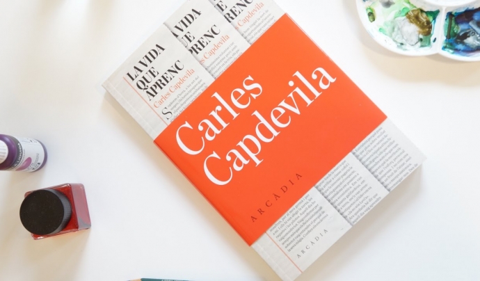 Portada del llibre "La vida que aprenc" de Carles Capdevila Font: Catorze.cat