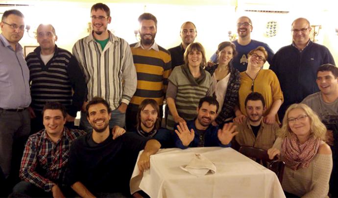 Foto de grup de participants en Softcatalà