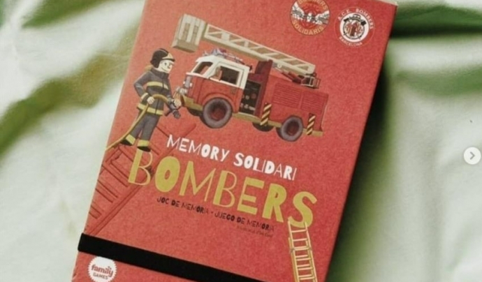 Memory Solidari, el joc creat per Bombers Solidaris i l'empresa local de joguines Londji. Font: Bombers Solidaris