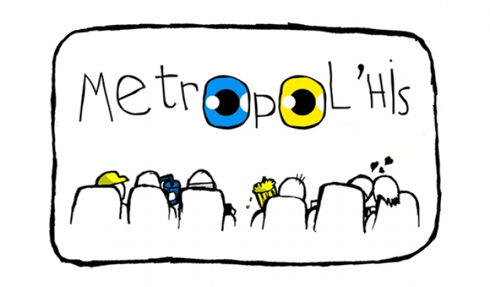 Logotip del Festival MetropoL'His Font: 