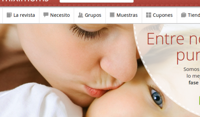 Miximoms.com la xarxa social per ajudar mares i ONG's Font: 