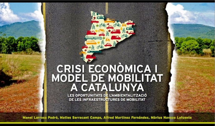 Publicació "Crisi econòmica i model de mobilitat a Catalunya" Font: 