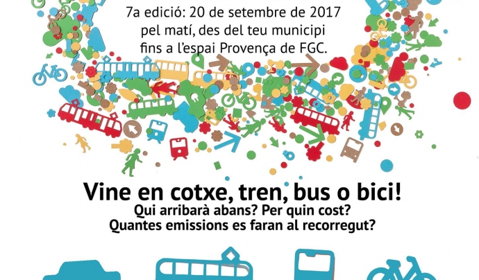 Cursa de transports a l'Àrea Metropolitana de Barcelona Font: Associació per la Promoció del Transport Públic
