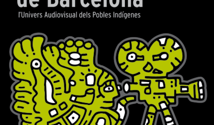 Cartell de la 5a Mostra de Cinema Indígena de Barcelona Font: 