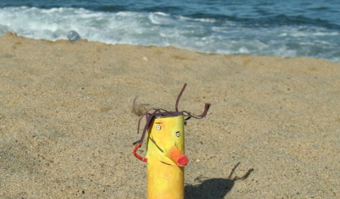 Mumo a la platja Font: 