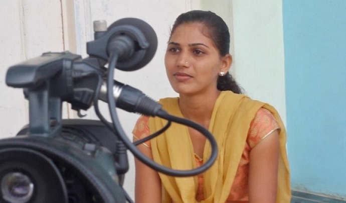 Neeru Rathod, corresponsal de Video Volunteers Font: 