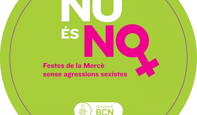 Imatge de la campanya "No és No" Font: 