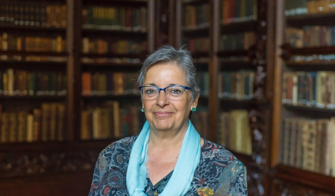 Núria Casals va estar vinculada a la lluita antifranquista i és una de les fundadores del Grup de Lesbianes Feministes. Font: Ajuntament de Barcelona