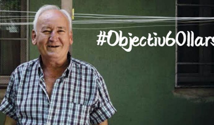 Campanya #Objectiu60llars. Font: Fundació Mambré Font: 