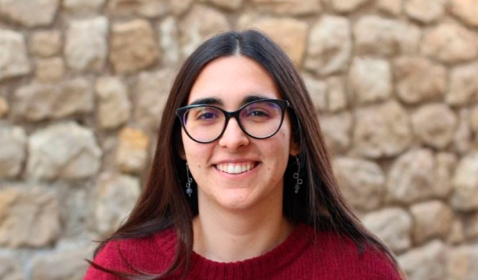 L'Olga Castells, referent del projecte Infància i Esplaiada i membre de l'Equip de Coordinació d'Esplais Catalans Font: Esplac
