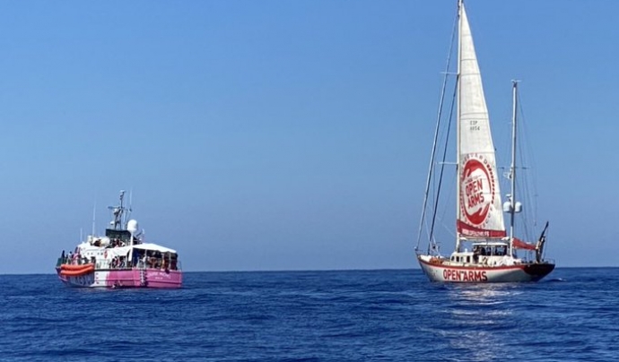 L'ONG de salvament marítim comptarà amb dos vaixells: l'Open Arms i l'Astral. Font: Open Arms