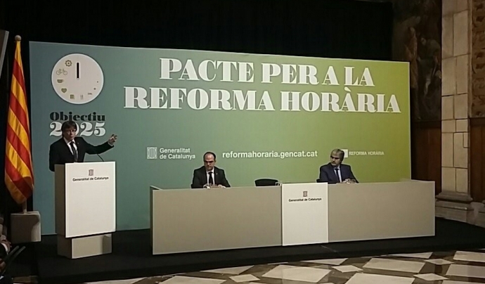 Pacte Reforma Horària Font: Pacte Reforma Horària