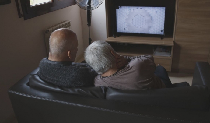En Tomàs i la Toñi (75 i 73 anys) viuen junts gràcies a l'educació sexoafectiva rebuda de la Fundació MAP Font: Fundació MAP