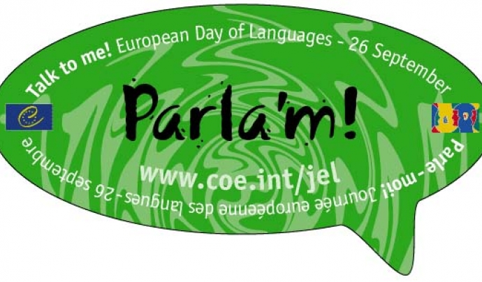 Adhesiu del Dia Europeu de les Llengües Font: 