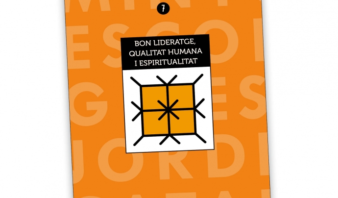 La portada del nou quadern "Bon lideratge, qualitat humana i espiritualitat". Font: 