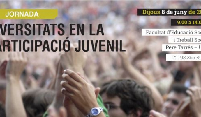 Jornada ‘Diversitats en la participació juvenil’ Font: Fundació Pere Tarrés
