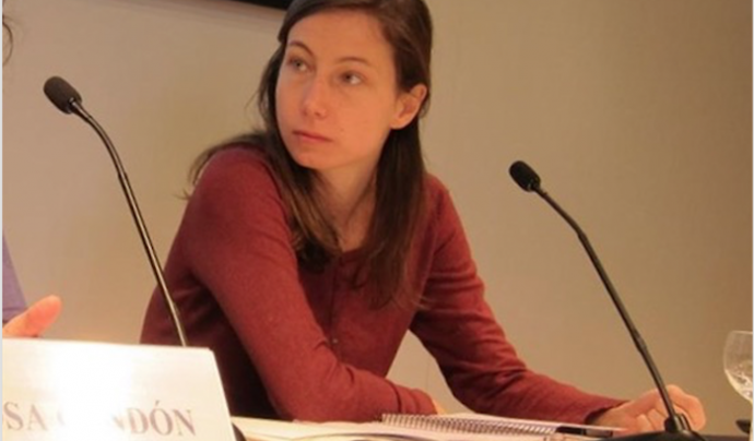 Pascale Coissard,  portaveu de la Comissió Catalana d’Ajuda al Refugiat Font: CCAR