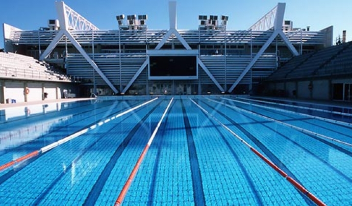 La piscina, el millor lloc per fer esport i refrescar-se Font: 