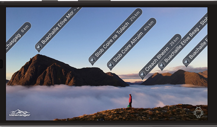 Descobriu les muntanyes del vostre voltant amb aquesta app!  Font: 