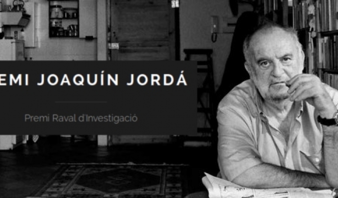 Primera edició del Premi Raval d'Investigació Joaquín Jordá Font: 
