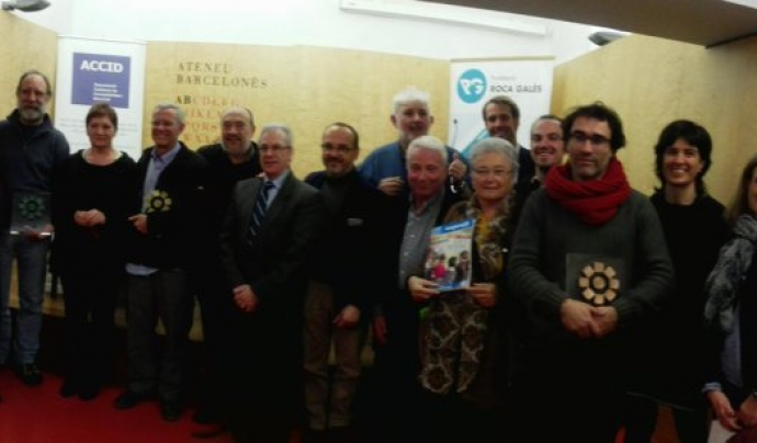 Entrega dels Premis Fundació Roca i Galès 2016 Font: Fundació Roca i Galès