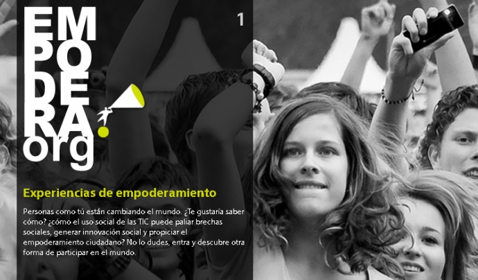 Imatge de la plana web Empodera.org