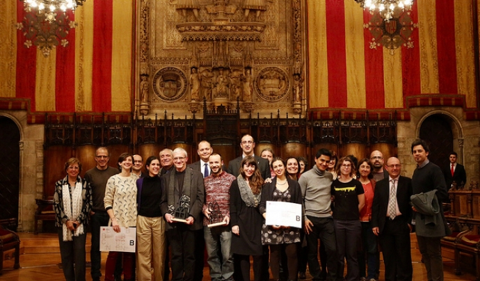 Premiats del XIII Premi Barcelona Associacions Font: 