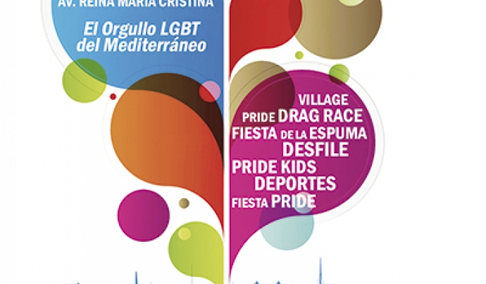 Cartell Pride Barcelona Font: 
