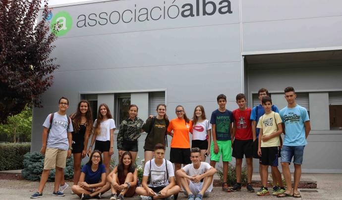 Programa de voluntariat de l'Associació Alba Font: Associació Alba