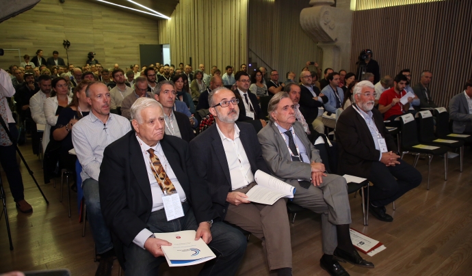 El públic del Congrés de l'Esport Local al Recinte Modernista de Sant Pau Font: Diputació de Barcelona