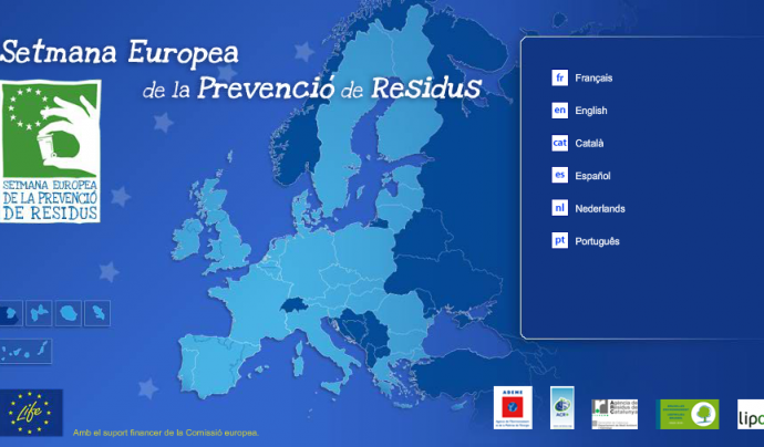 Setmana Europea de Prevenció de Residus 2012 Font: 