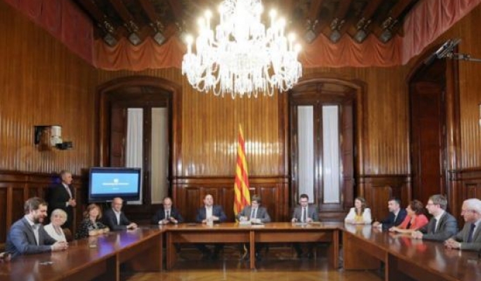 Signatura Referèndum 1-O Font: Generalitat de Catalunya
