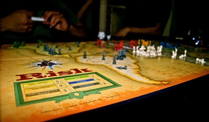Joc de taula Risk (Font: flickr.com)