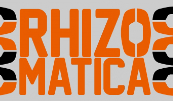Logotip de Rhizomatica Font: 