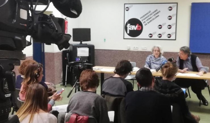 La Favb considera que Barcelona es troba en una situació d'"emergència habitacional" Font: Favb