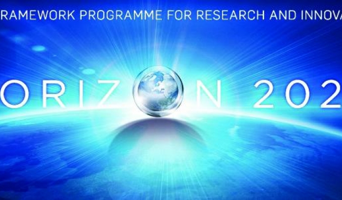 Logotip Programa Marc Horizon 2020 de la Unió Europea (imatge; ec.europa.eu)