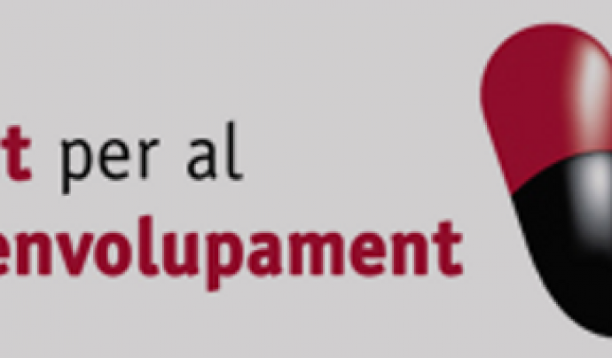 Logotip de la campanya Salut per al desenvolupament Font: 