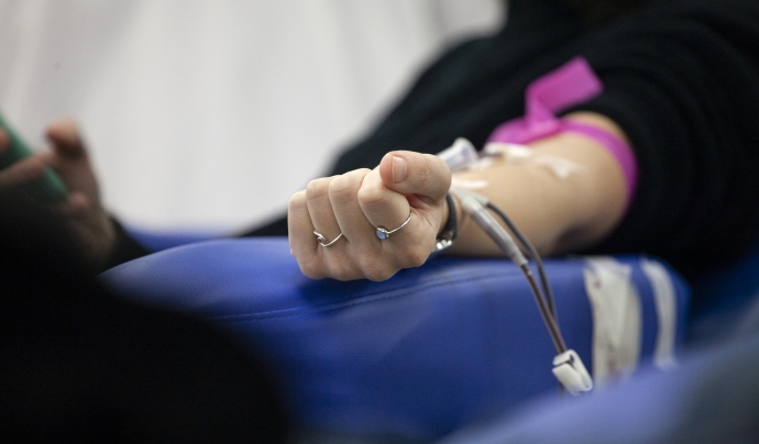 Durant la pandèmia les donacions de sang van baixar més d'un 15%. Font: Banc de Sang i Teixits