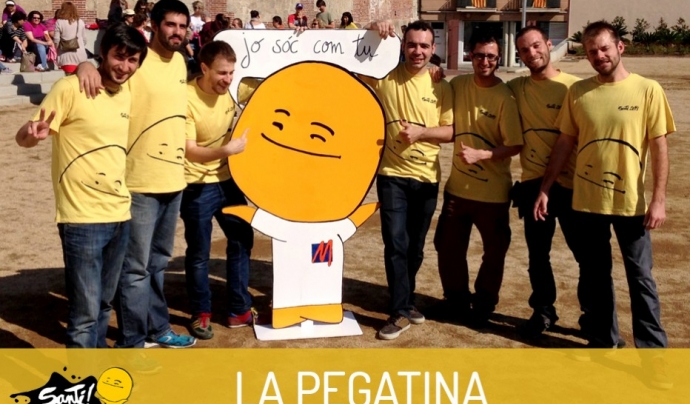 El grup La Pegatina ha creat la cançó "Jo sóc com tu" pel Projecte Santi Font: 