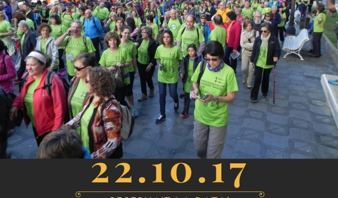 9a Caminada Solidària de La Muntanyeta a Tarragona Font: APPC Tarragona