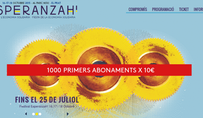 Imatge il·lustratiu campanya 1000 primers abonaments a 10€ per l'Esperanzah! Font: 