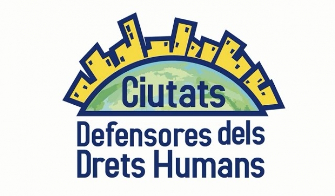El logotip del projecte  Font: Ciutats Defensores dels Drets Humans