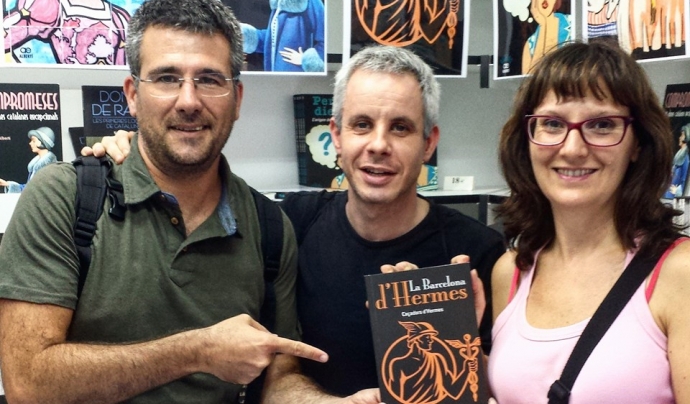El llibre 'La Barcelona d'Hermes' proposa recorreguts culturals per la ciutat amb Hermes com a element comú Font: Caçadors d'Hermes