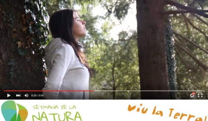 El vídeo spot per convidar a La Setmana de la Natura (imatge:setmananatura.cat)