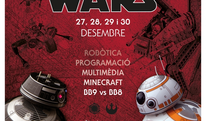 Cartell del II campus d'Star Wars Font: Edukbits