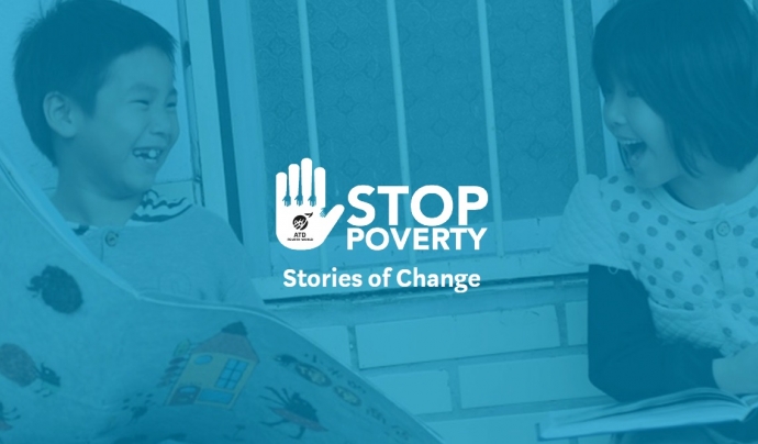 Imatge de la campanya Stop Poverty. Font: Stop Poverty