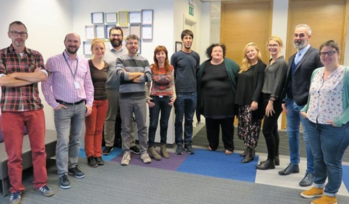 Foto de grup de persones que treballen al projecte Font: All Digital